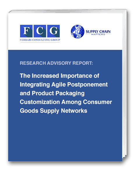 Cover of whitepaper -Supply Chain Matters Research Advisory Report