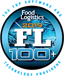 Food Logistics 2019 FL100 award logo
