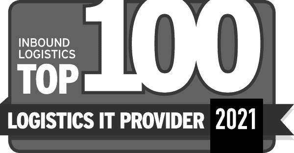 Inbound Logistics Top 100 Logistics IT Provider 2021 Badge