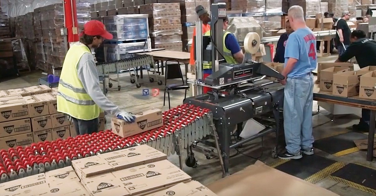 BCI Packaging, operations floor