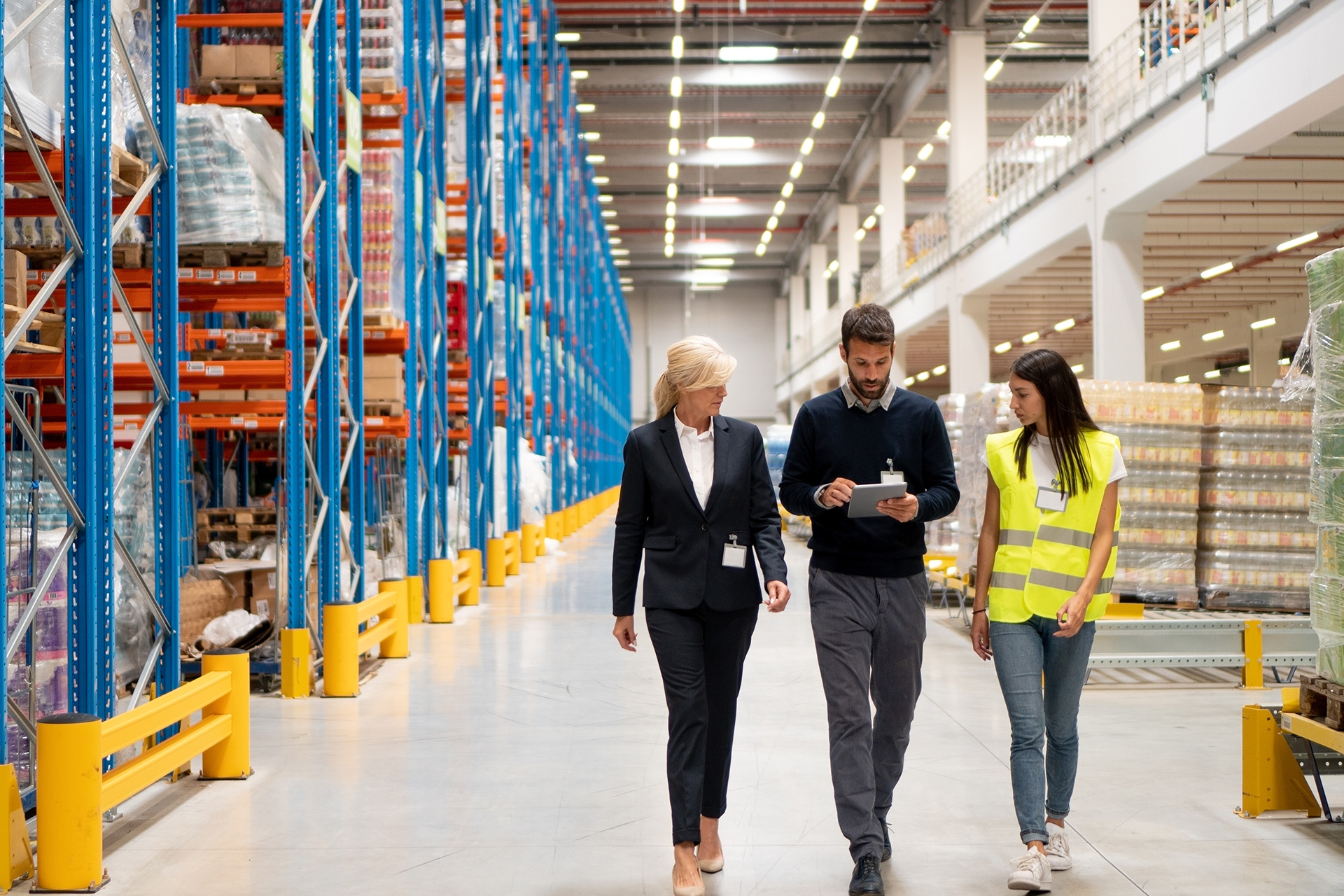 Supplier collaboration, inventory check