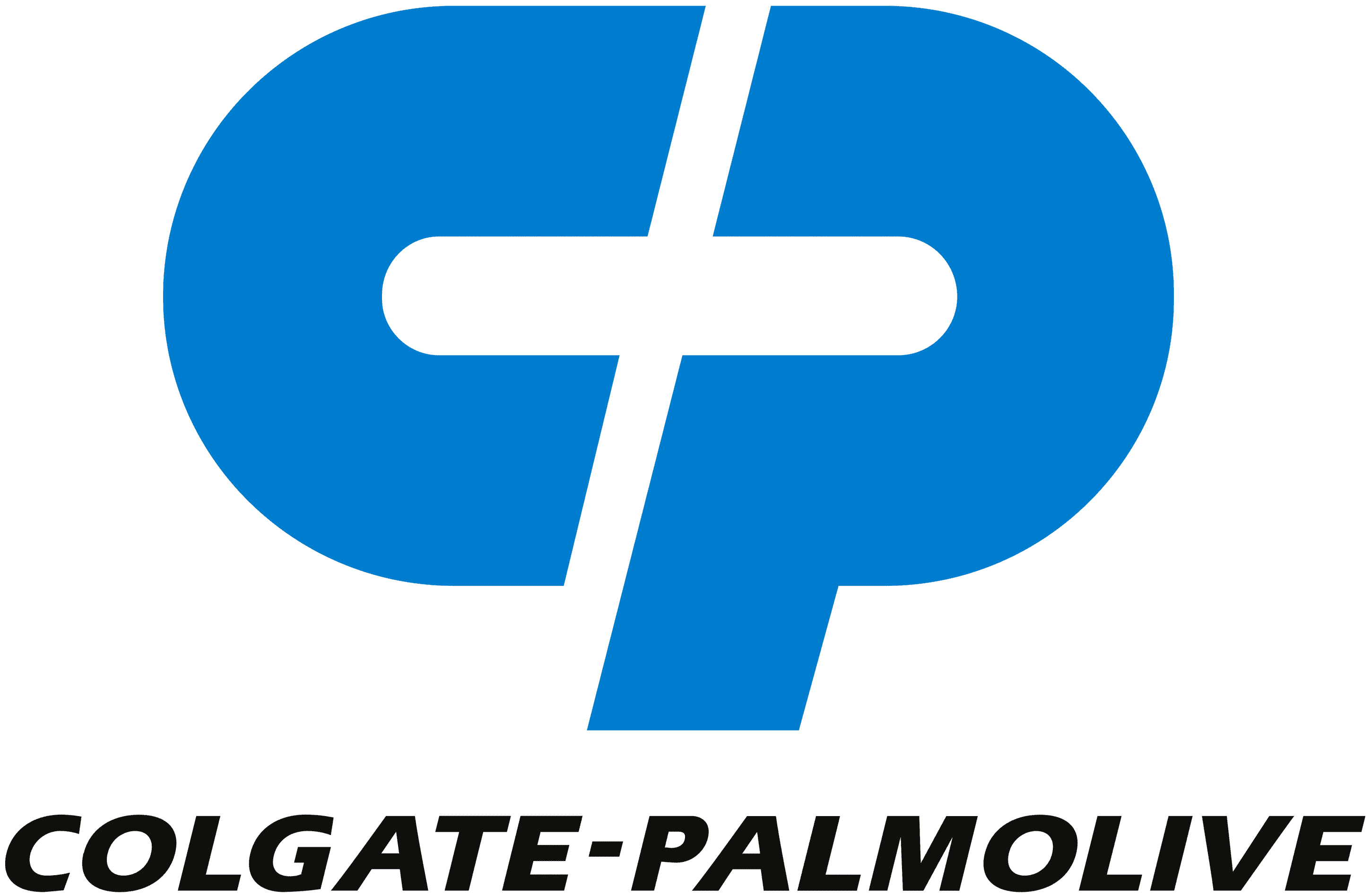 Logotipo de Colgate Palmolive (Powered by Nulogy promo)