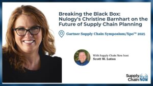 Conversación de Supply Chain Now con Christine Barnhart en el Simposio Gartner de la Cadena de Suministro 2025, miniatura
