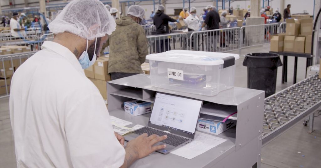 Staffing Synergies production laptop