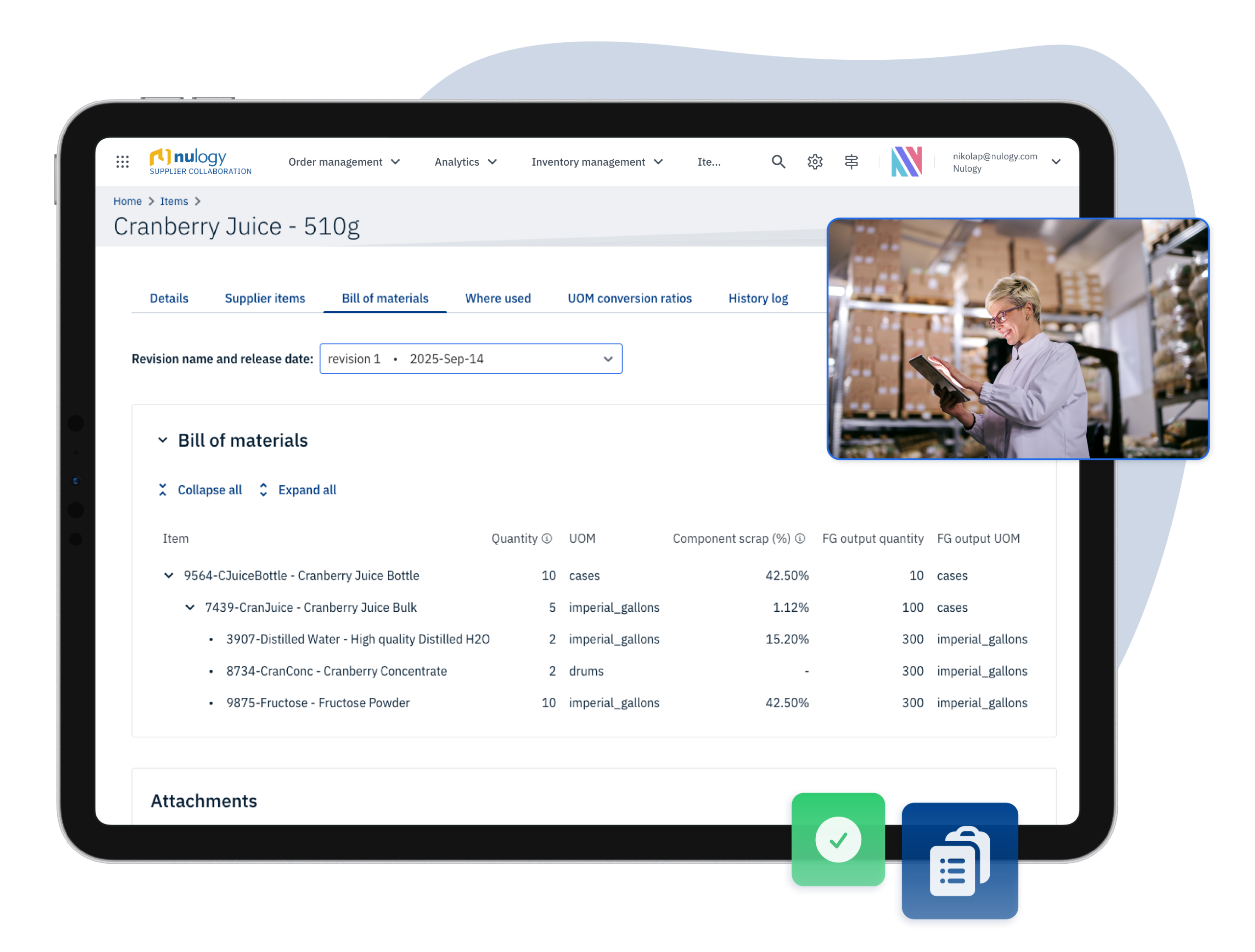 BOM Management module 1