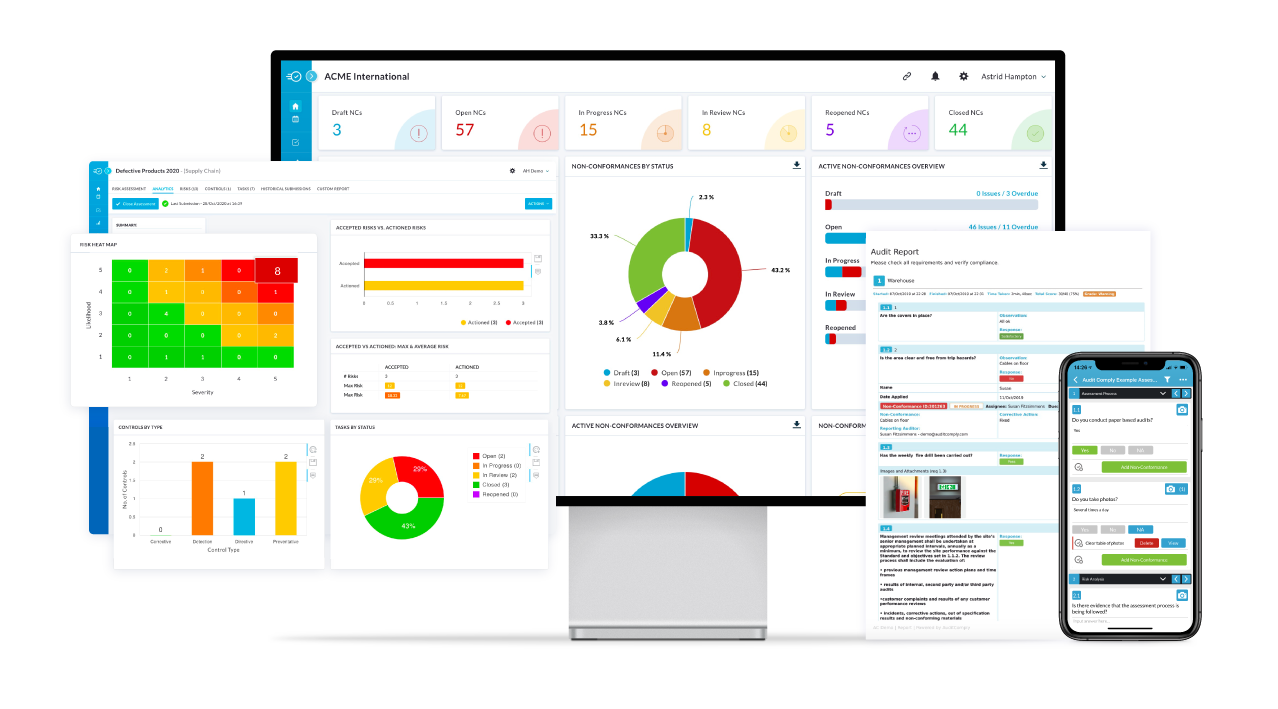 EHS platform product screenshot 2