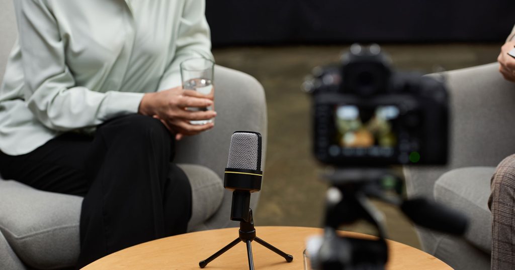 quiet interview setting