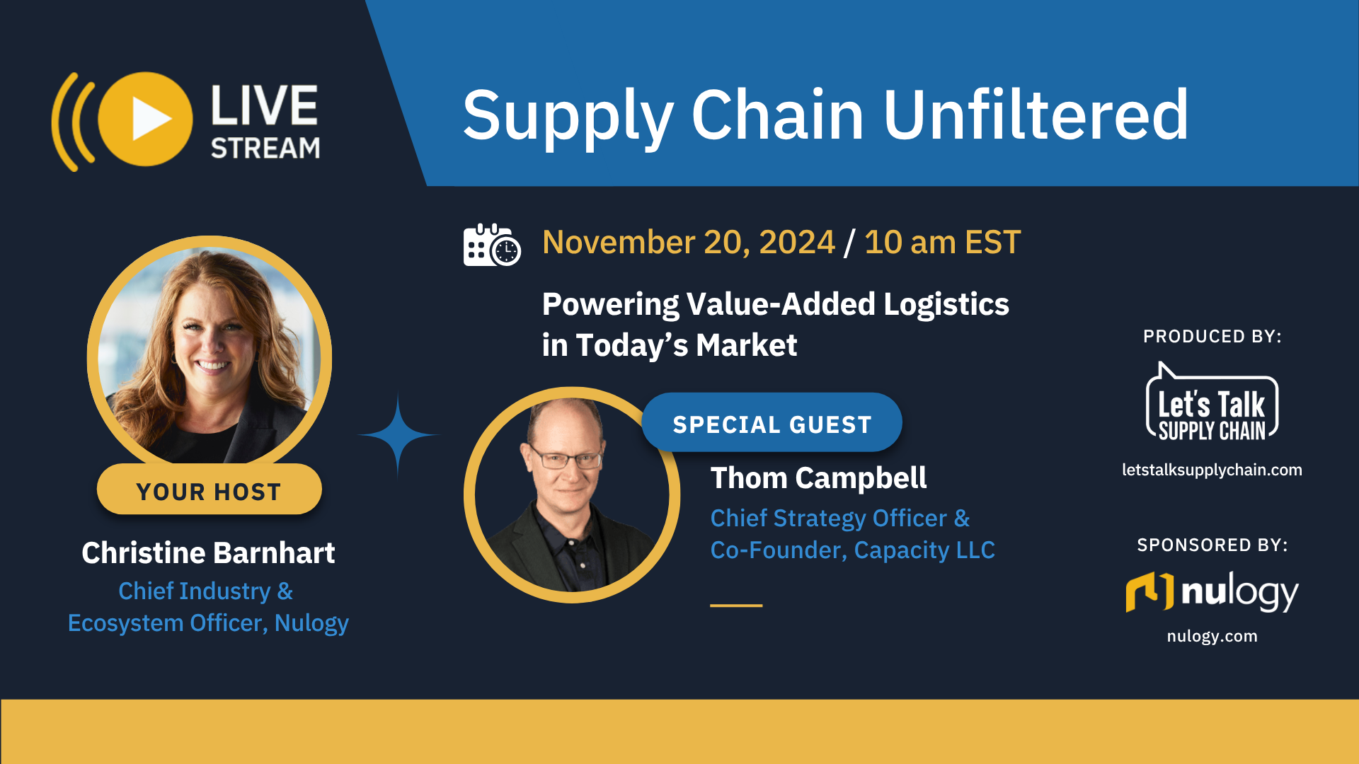 Supply Chain Unfiltered Thom Campbell