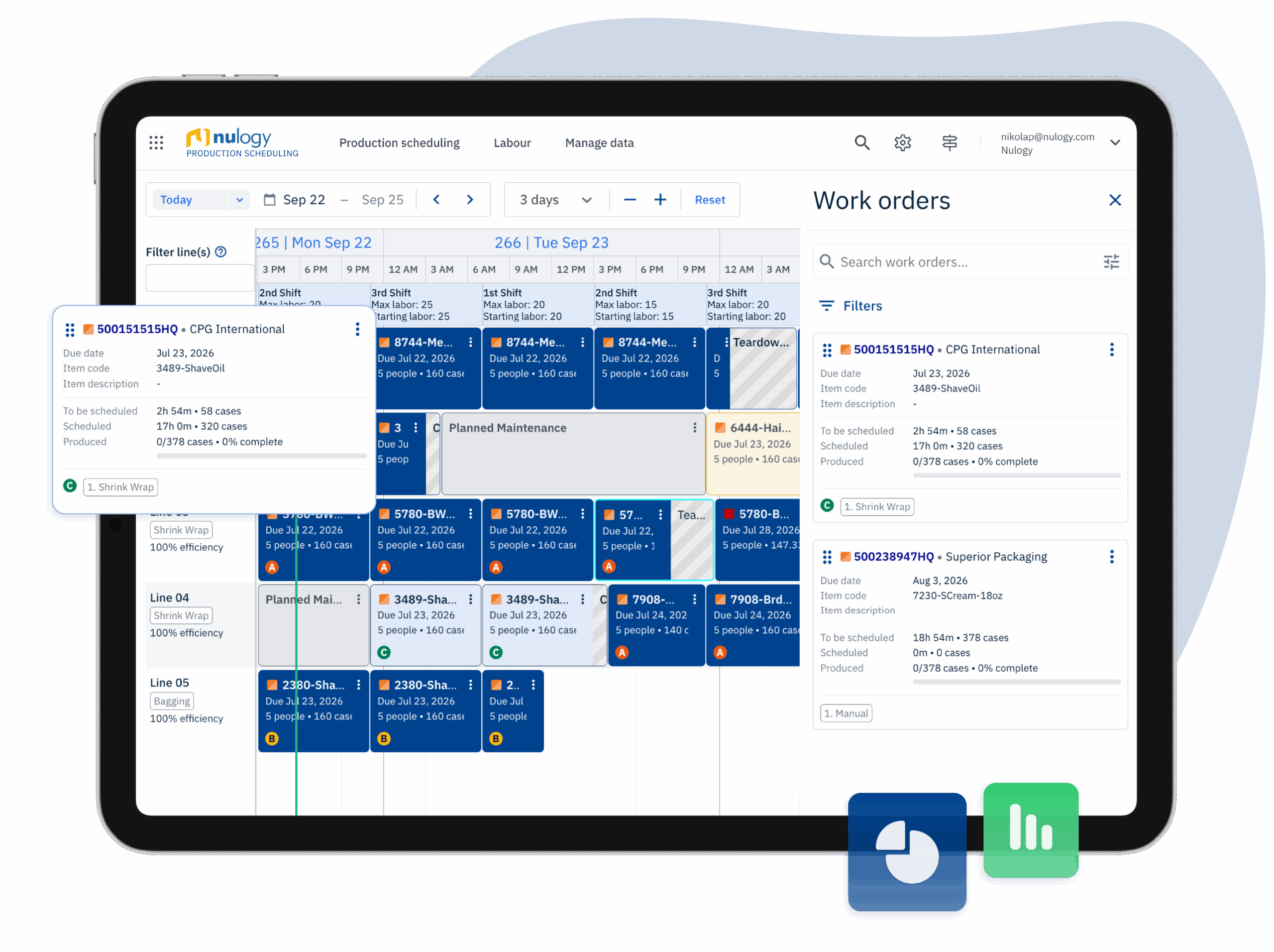 Production Scheduling Module 1