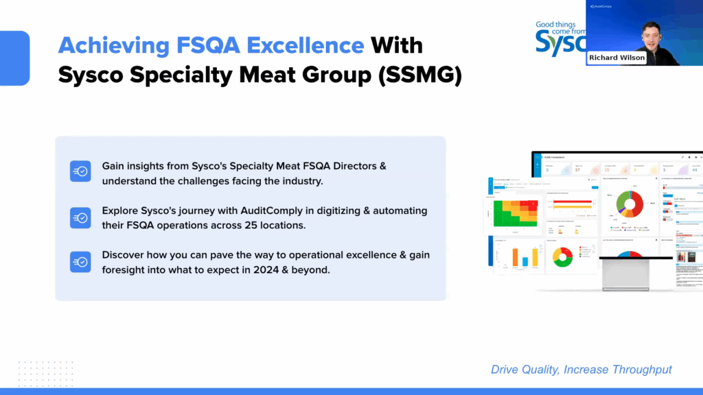 Achieving FSQA Excellence with Sysco