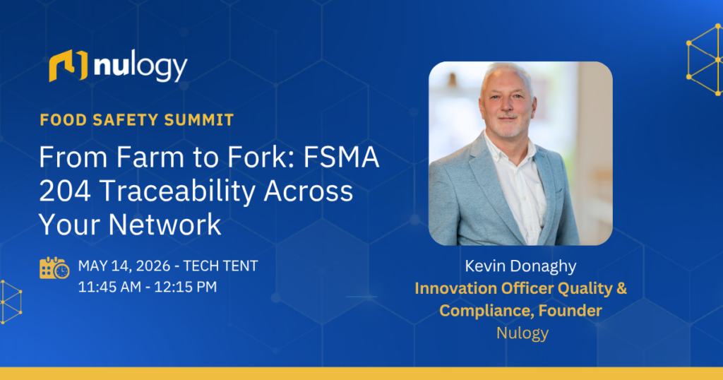 Kevin Donaghy Food Safety Summit