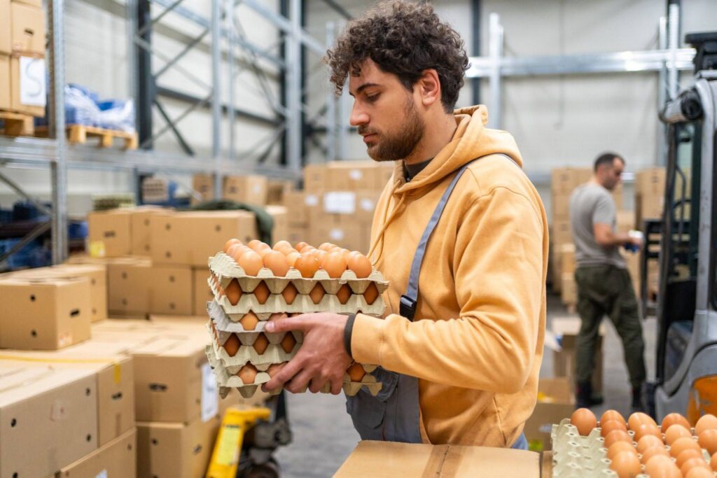 Trazabilidad de la retirada de huevos del mercado: alimentos