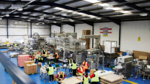 Glowcroft Contract Packing production floor