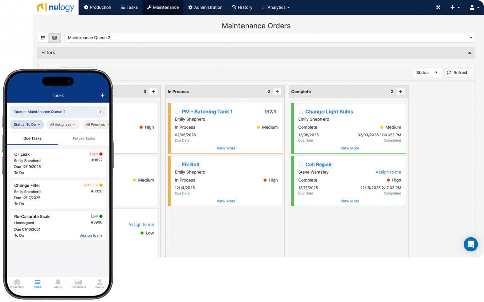 Maintenance Solution Screenshot New